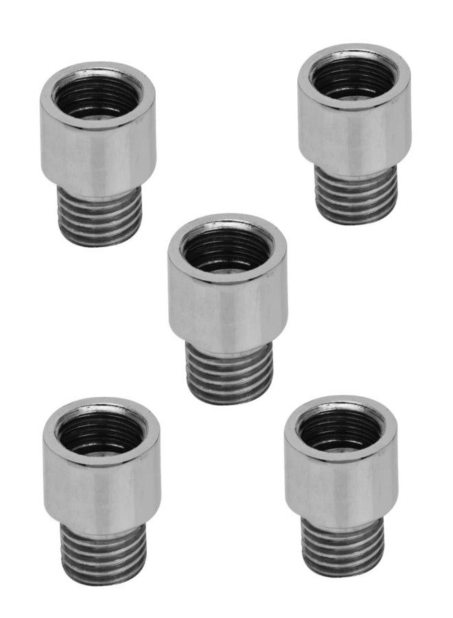 AGMECO Extension 25mm Brass Plumbing Connector with | Compatible Adapter for Taps, Faucets, Washbasins, Bathroom & Kitchen Water Line Installations (Pack Of 5) - Image 1